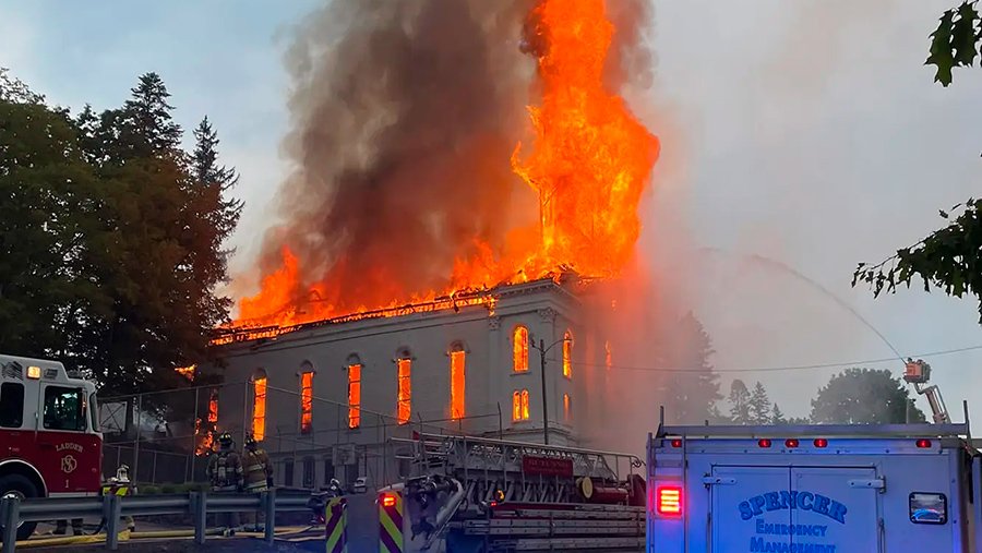 Сожжение церквей в Норвегии